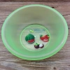 I1947 25# Thickened transparent fruit basin, washbasin, small basin, daily necessities, 2-yuan store supply and distribution details Picture
